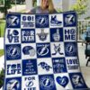 Tampa Bay Lightning Blanket Quilt TN