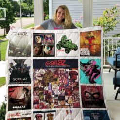 Gorillaz Blanket Quilt H23