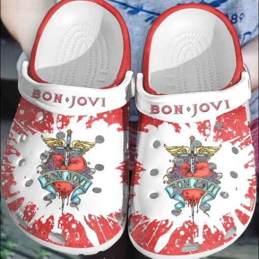 15 Bon Jovi crocs clog crocband 1