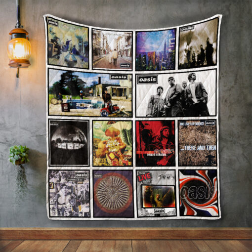 1589977411 oasis album covers quilt blanket mockup