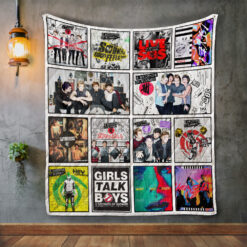 5 Seconds Of Summer 3 Blanket Quilt Rze1