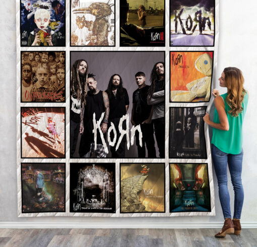 1589979401 korn albums quilt blanket new mockup