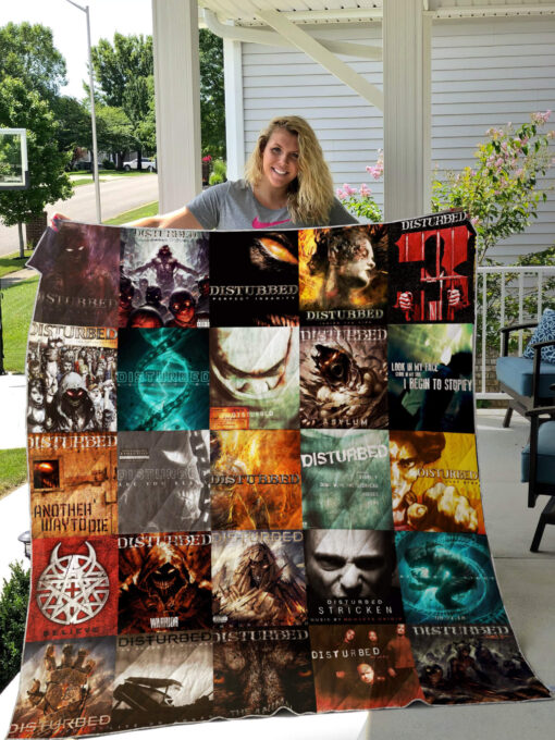 1589983467 disturbed albums quilt blanket for fans ver 25