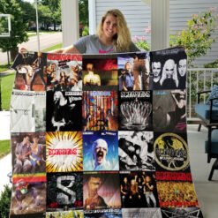 Scorpions band  Blanket Quilt Rze1