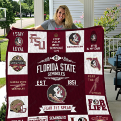 Florida State Seminoles﻿ Blanket Quilt TN