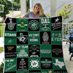 Dallas Stars 1 Blanket Quilt Rze1