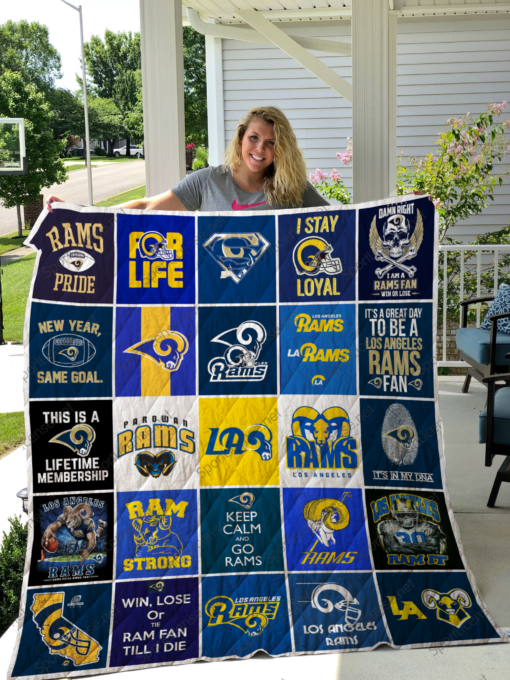 1589985604 los angeles rams quilt blanket