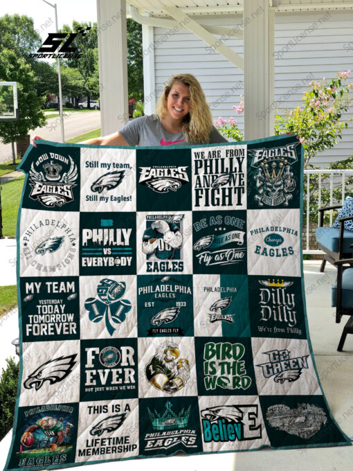 1589985712 philadelphia eagles quilt blanket 02