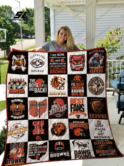 1589985881 cleveland browns quilt blanket 02