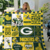 Green Bay Packers Lover Blanket Quilt TN