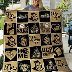 UCF Knights 1 Blanket Quilt Rze1