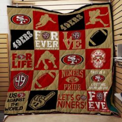 San Francisco 49ers Blanket Quilt TN