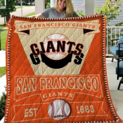 San Francisco Giants 2 Quilt Blanket Quilt D22
