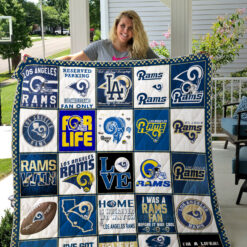 Los Angeles Rams 1 Blanket Quilt TN