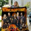 Chicago Fire 1 Blanket Quilt Rze1