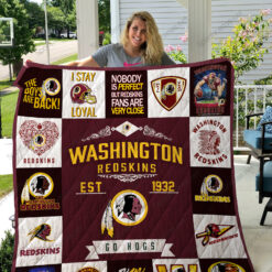 Washington Redskins Blanket Quilt Rze1