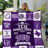 TCU Horned Frogs  Blanket Quilt TN
