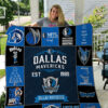 Dallas Mavericks Blanket Quilt Rze1