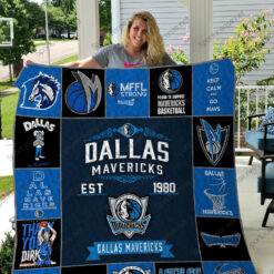 Dallas Mavericks Blanket Quilt Rze1