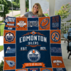 Edmonton Oilers 1 Blanket Quilt TN