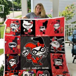 Harley Quinn Blanket Quilt Rze1