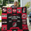 Portland Trail Blazers 1 Blanket Quilt Rze1