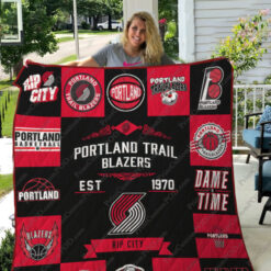 Portland Trail Blazers 1 Blanket Quilt Rze1