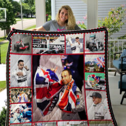 Lewis Hamilton Blanket Quilt H23