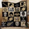 New Orleans Saints Blanket Quilt TN