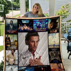 Matthew McConaughey Quilt Blanket Quilt Rze1 (Copy)