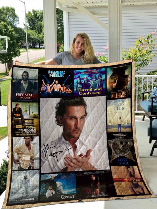 1589996516 matthew mcconaughey quilt blanket 01 A8CB62