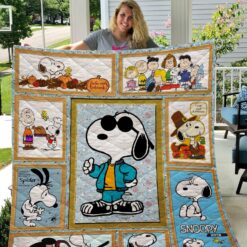 Snoopy Love 3 Blanket Quilt TG20