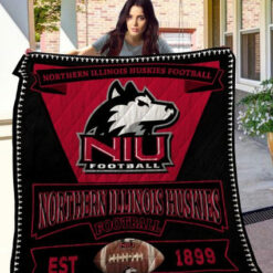 Northern Illinois Huskies Blanket Quilt Rze1