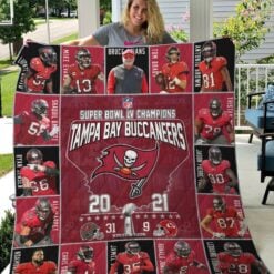 Tampa Bay Buccaneers Blanket Quilt TN