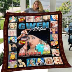 Gwen Stefani 1 Quilt Blanket Quilt Rze1
