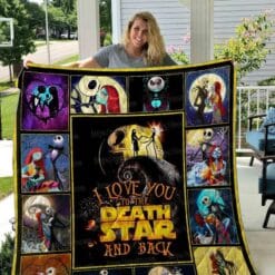 jack skellington 01 Quilt Blanket For Fans Rze