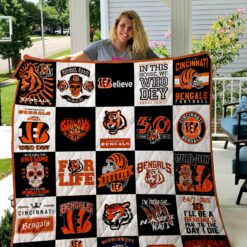 Cincinnati Bengals Blanket Quilt Rze2