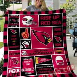 Arizona Cardinals Blanket Quilt Rze1
