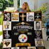 Pittsburgh Steelers Blanket Quilt HD21
