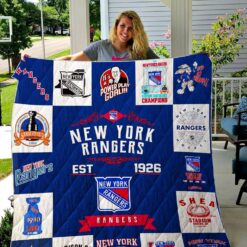 New York Rangers Blanket Quilt Rze2