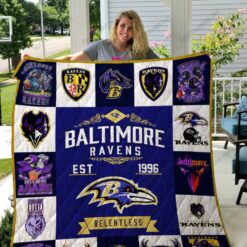Baltimore Ravens Blanket Quilt Rze1