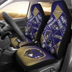 Baltimore Ravens 1 Seat Covers Rze1