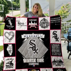 Chicago White Sox 2 Blanket Quilt Rze1