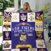 LSU Tiggers Blanket Quilt Rze2