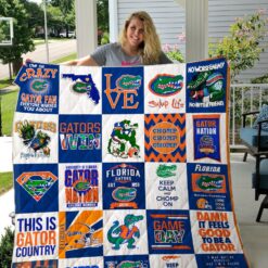Florida Gators quilt blanket 02 Rze