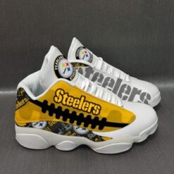 Pittsburgh Steelers 4 Jordan 13 Shoes Rze1
