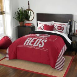 Cincinnati Reds Bedding Set Rze1