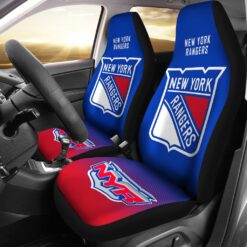 New York Rangers Seat Covers Rze2