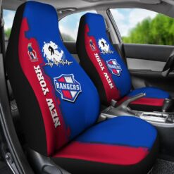 New York Rangers Car Seat Covers Rze2