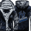 New York Yankees Fleece Jacket Rze1